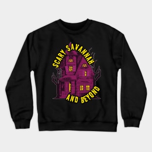 Scary Savannah and Beyond Haunted House Logo Crewneck Sweatshirt